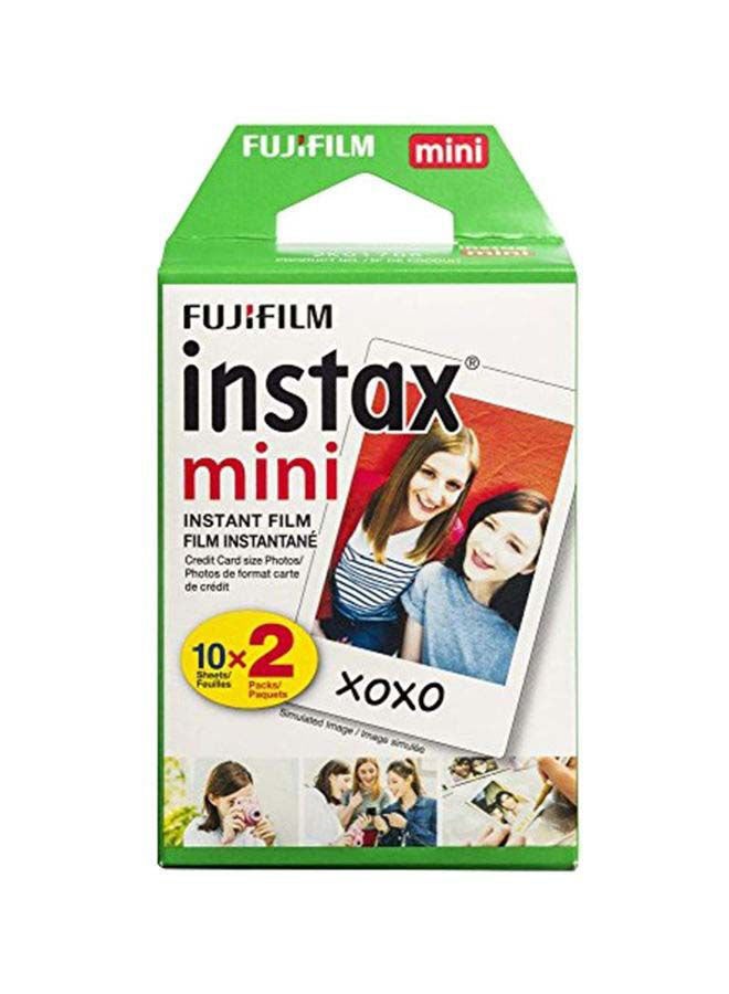 FUJIFILM - Instax Mini 11 Instant Film Camera With Pack Of 20 Film White - Image 1