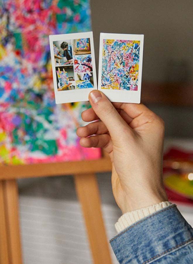 FUJIFILM - Instax Mini 11 Instant Film Camera With Pack Of 20 Film White - Image 1