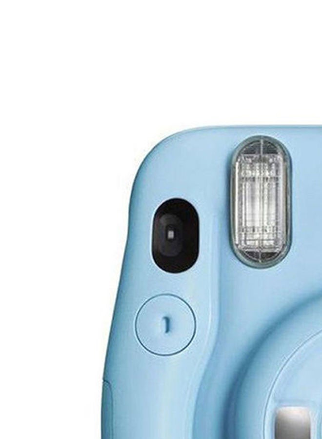 FUJIFILM - Instax Mini 11 Instant Film Camera With Pack Of 20 Film Blue - Image 1