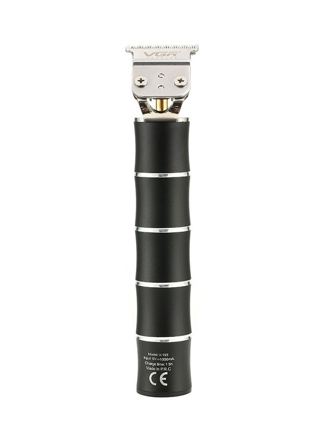 Professional Hair Trimmer Zero Gapped T Blade Cordless Rechargeable Edgers Clippers Black