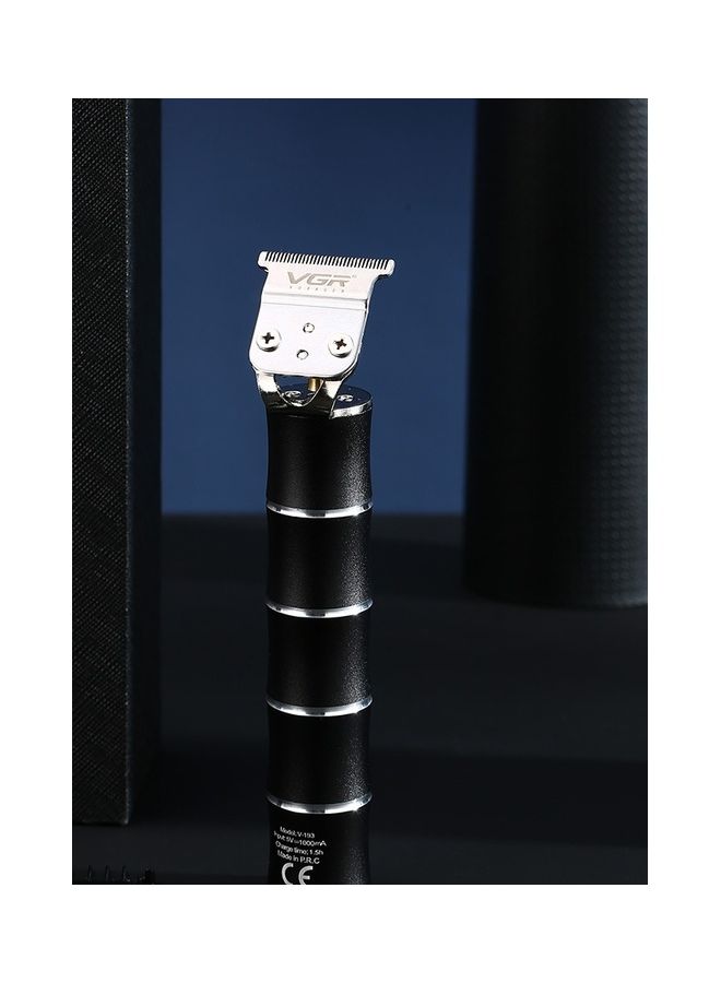 Professional Hair Trimmer Zero Gapped T Blade Cordless Rechargeable Edgers Clippers Black