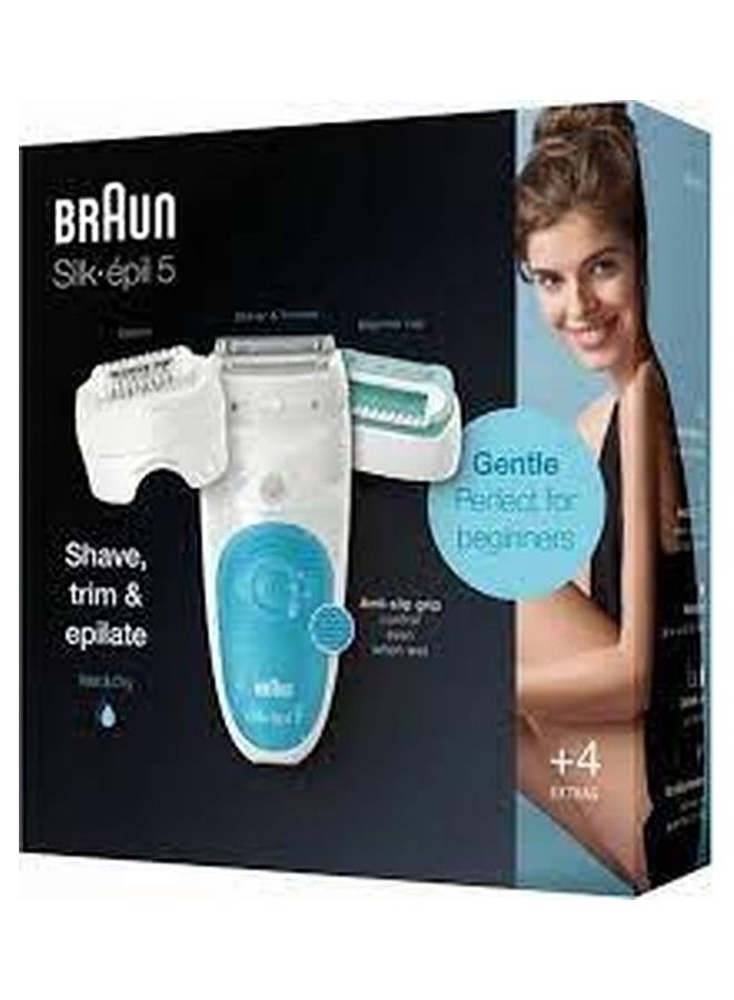 Epilator Silk-épil 5-610 turquoise&white - v1671339664/N53373116A_1