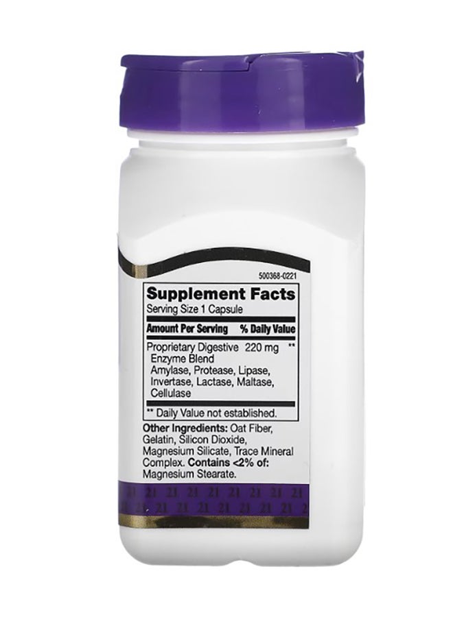21st Century Digestive Enzymes Dietary Supplement - 60 Capsules - Image 2