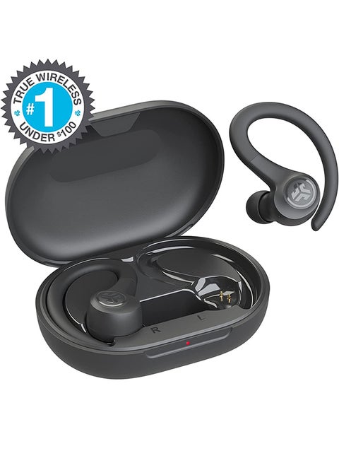 Go Air Sport - Wireless Workout Earbuds Featuring C3 Clear Calling, Secure Earhook Sport Design, 32+ Hour Bluetooth Playtime, and 3 EQ Sound Settings Graphite