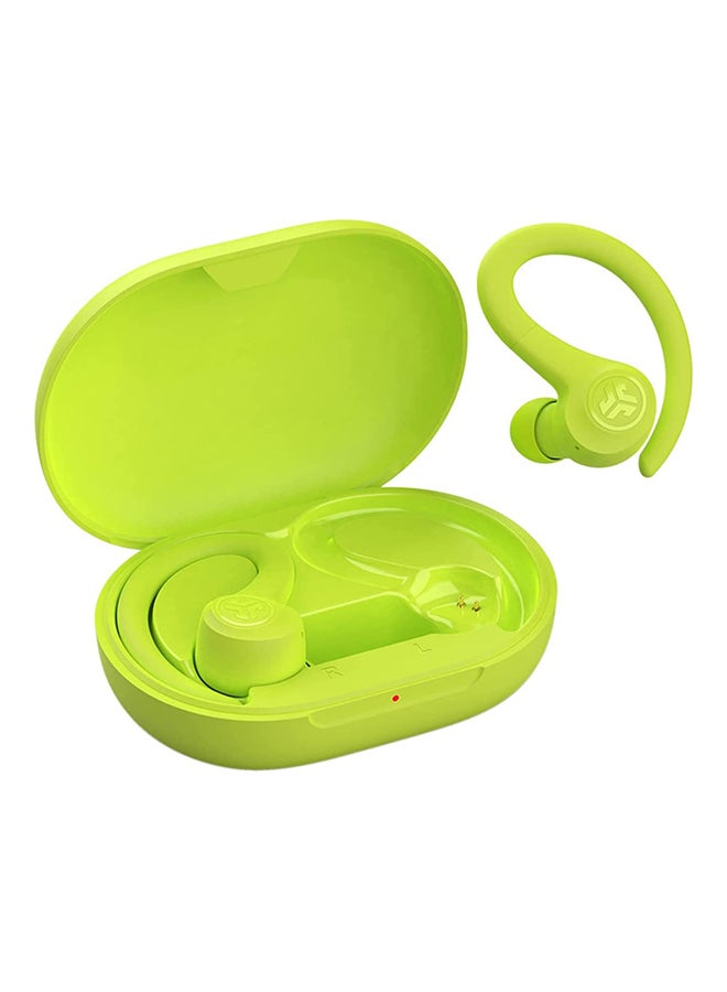 Jlab Go Air Sport - Wireless Workout Earbuds Featuring C3 Clear Calling, Secure Earhook Sport Design, 32+ Hour Bluetooth Playtime, and 3 EQ Sound Settings Yellow  - Image 1