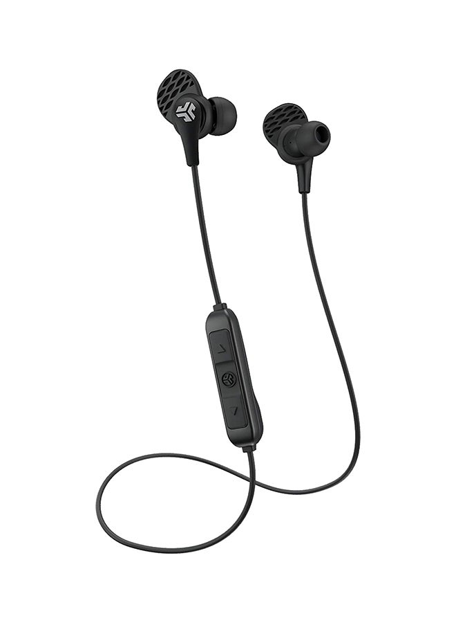 Jlab Audio JBuds Pro Bluetooth Wireless Signature Earbuds | Titanium 10mm Drivers | 6-Hour Battery Life | Music Controls | Noise Isolation | Bluetooth 41 Extra Gel Tips and Cush Fins Black  - Image 1