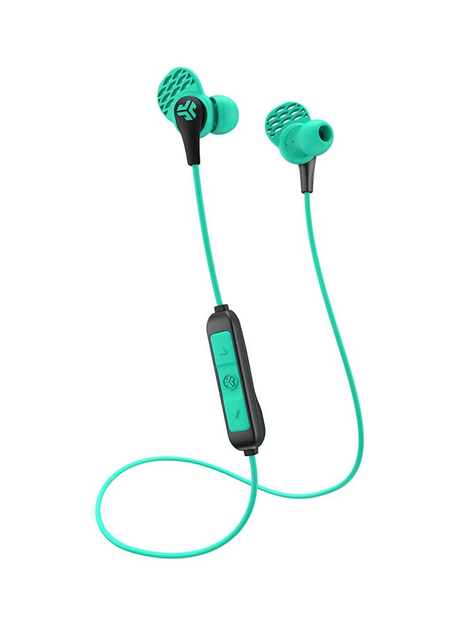 Jlab Audio JBuds Pro Bluetooth Wireless Signature Earbuds | Titanium 10mm Drivers | 6-Hour Battery Life | Music Controls | Noise Isolation | Bluetooth 41 Extra Gel Tips and Cush Fins Teal  - Image 1