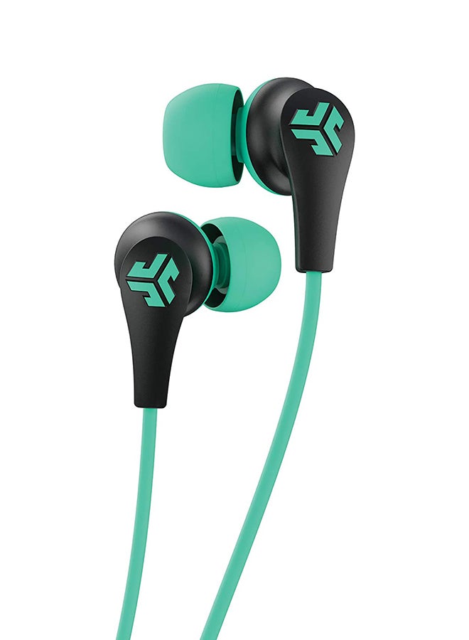Jlab Audio JBuds Pro Bluetooth Wireless Signature Earbuds | Titanium 10mm Drivers | 6-Hour Battery Life | Music Controls | Noise Isolation | Bluetooth 41 Extra Gel Tips and Cush Fins Teal  - Image 2