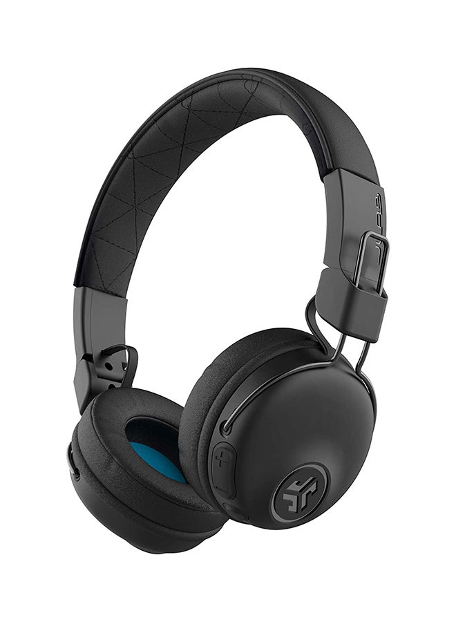 Jlab Studio Bluetooth Wireless On-Ear Headphones | 30+ Hour Bluetooth 5 Playtime | EQ3 Sound | Ultra-Plush Faux Leather & Cloud Foam Cushions | Track and Volume Controls | Black  - Image 1