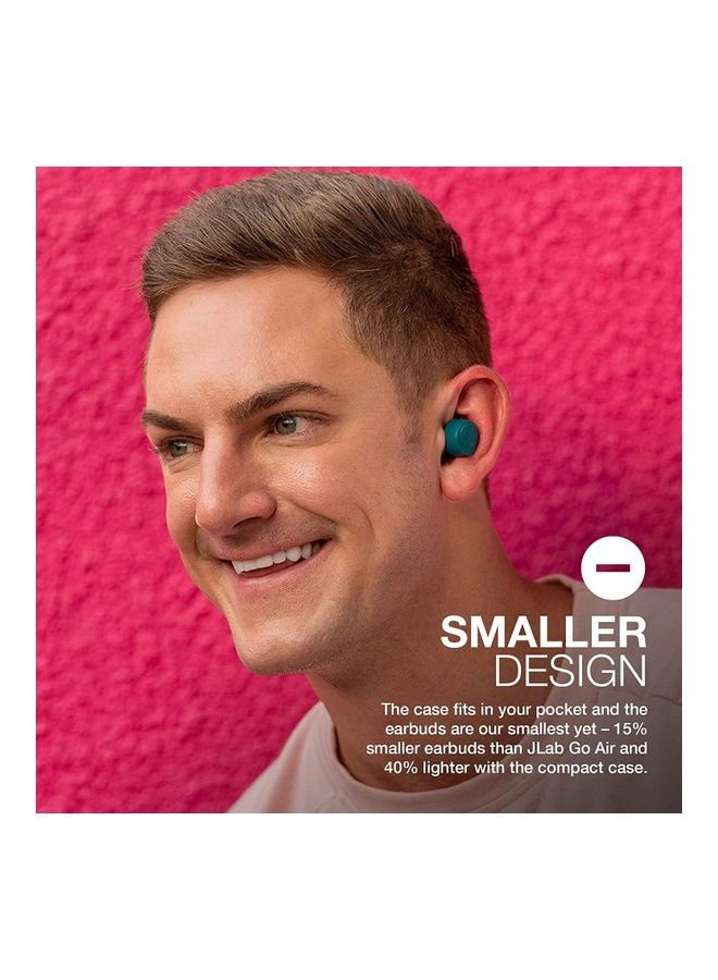 Go Air Pop True Wireless Bluetooth Earbuds + Charging Case | Dual Connect | IPX4 Sweat Resistance | Bluetooth 51 Connection | 3 EQ Sound Settings: JLab Signature, Balanced, Bass Boost | Teal - v1671431578/N53373132A_4