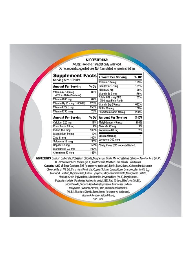 سنتروم الكبار الفضية +50 125 حبة - Image 3