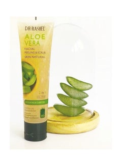 DR. RASHEL Aloe Vera 2 In 1 Facial Peeling And Scrub 100grams  - Image 1