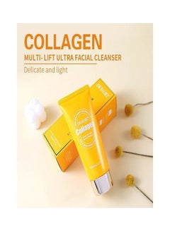 DR. RASHEL Collagen Multi Lift Ultra Essence Cleanser Face Wash White 80ml  - Image 1