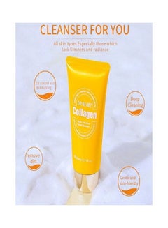 DR. RASHEL Collagen Multi Lift Ultra Essence Cleanser Face Wash White 80ml  - Image 2