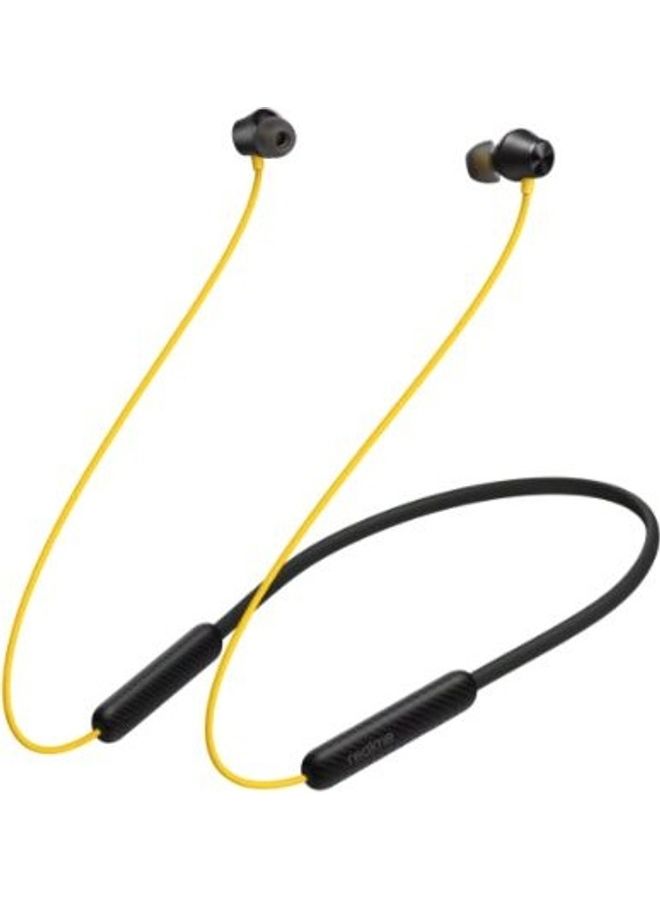 realme - Buds Wireless 2S Bluetooth Eearphone 11.2MM Bass Boost Driver 24H Battery Life IPx4 Music Sport Earbuds Yellow - Image 1