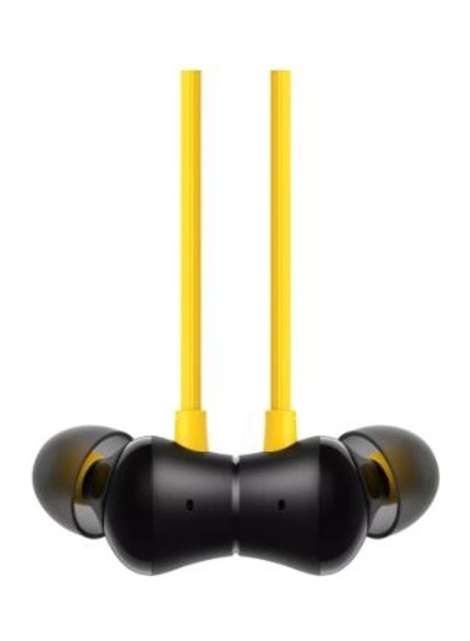 realme - Buds Wireless 2S Bluetooth Eearphone 11.2MM Bass Boost Driver 24H Battery Life IPx4 Music Sport Earbuds Yellow - Image 1