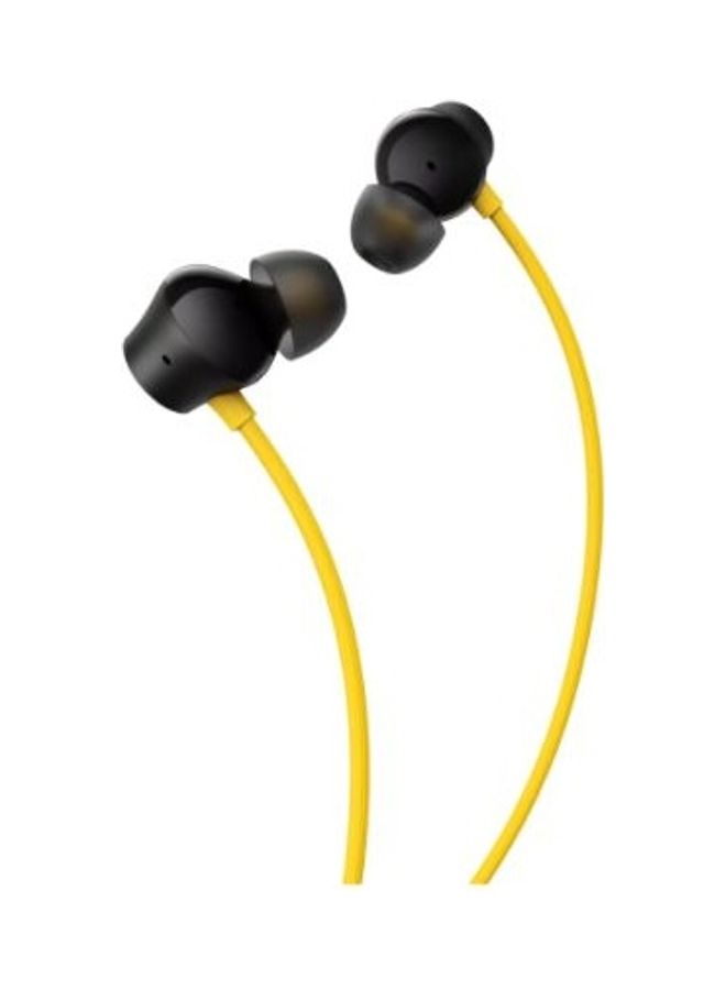 realme - Buds Wireless 2S Bluetooth Eearphone 11.2MM Bass Boost Driver 24H Battery Life IPx4 Music Sport Earbuds Yellow - Image 1
