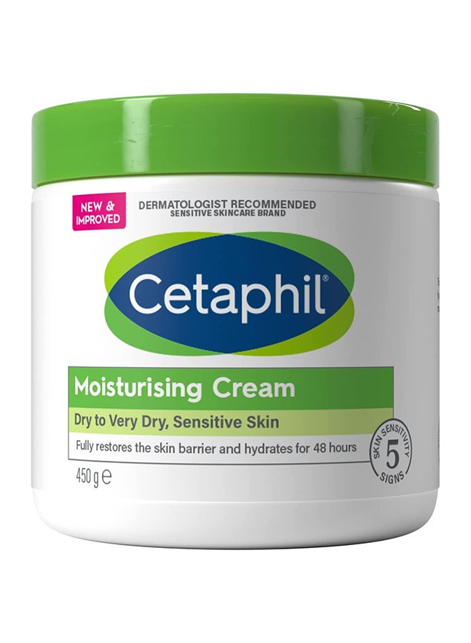 Cetaphil - Moisturizing Cream for Dry to Very Dry Sensitive Skin 450grams - Image 1