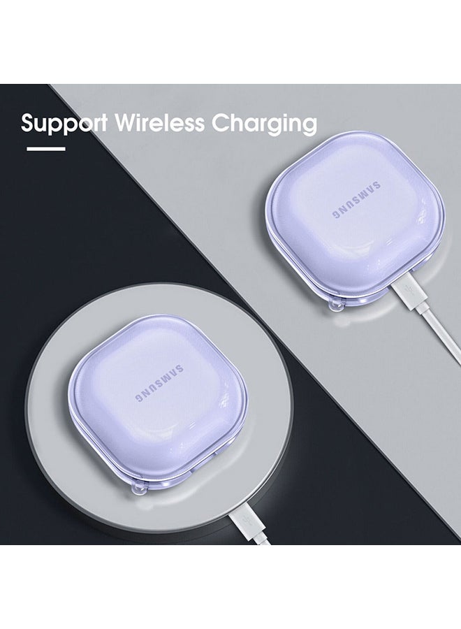 Shockproof Protect Design TPU Protective Case For Samsung Galaxy Buds Live Clear