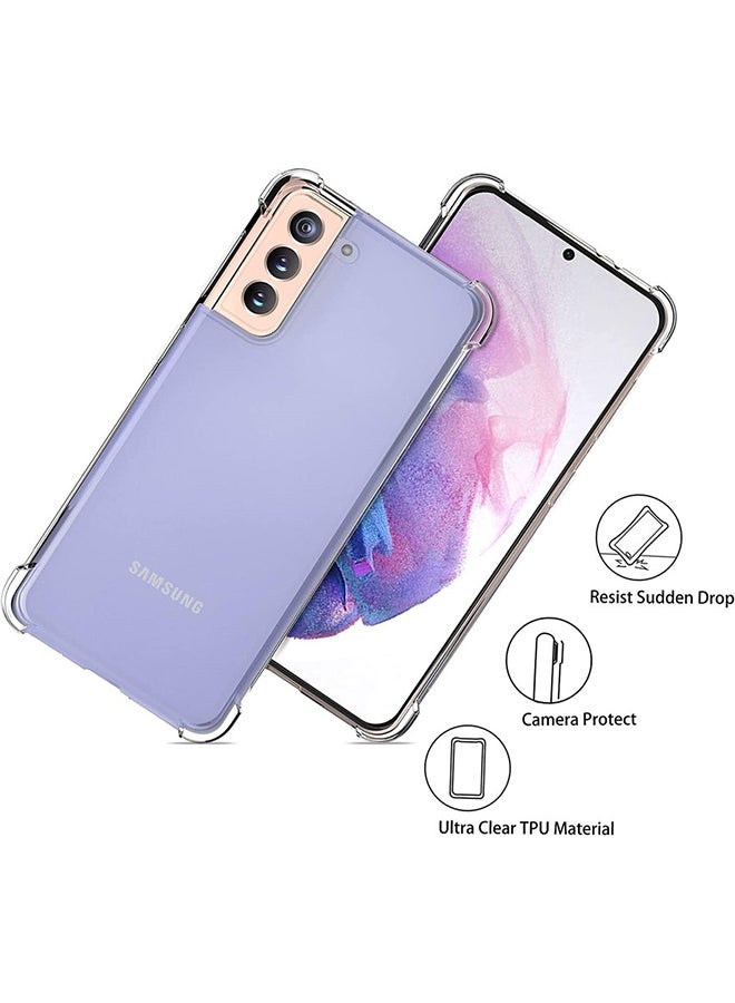 MARGOUN Shockproof Gorilla Bumper Soft TPU Case Cover for Samsung Galaxy S22 Plus 5G Clear  - Image 4