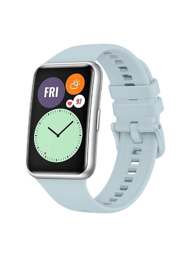 مارجون سوار ساعة رياضي من السيليكون قابل للتعديل، سوار بديل متوافق مع حزام Huawei Watch Fit 2  - Image 1