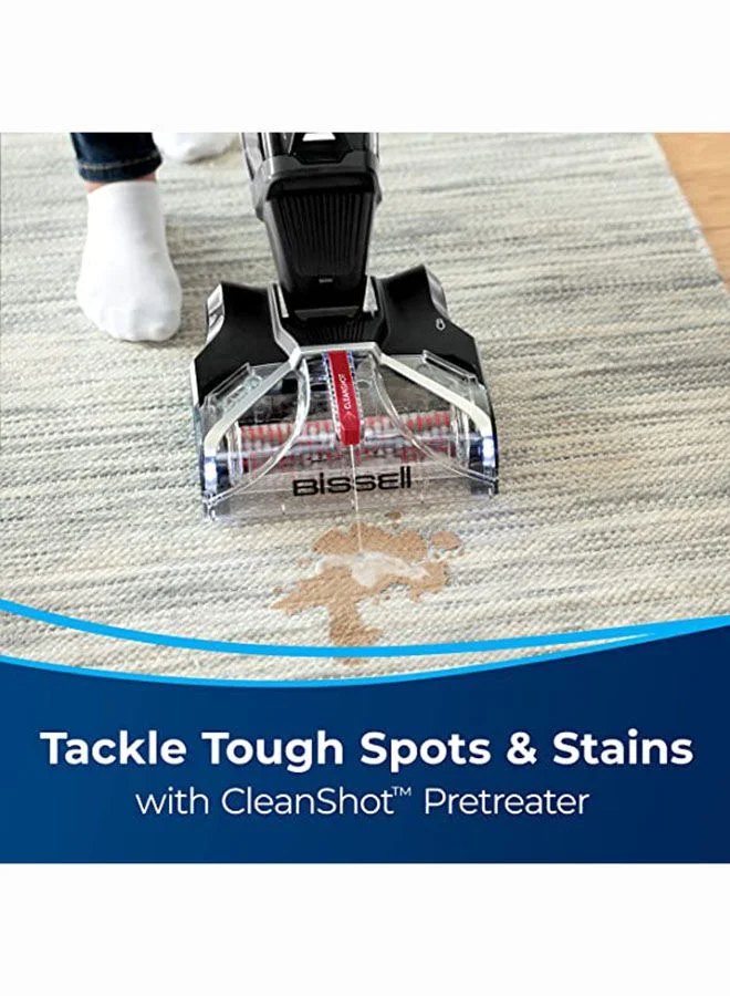 Bissell HydroWave™ Ultralight Multi-Surface Carpet Washer 2571K – Lightweight, Powerful Stain Removal for Carpets, Upholstery & Hard Floors, Easy to Use, Ideal for Pet Messes | 1.7 L 385 W 2571K Mambo Red/Titanium