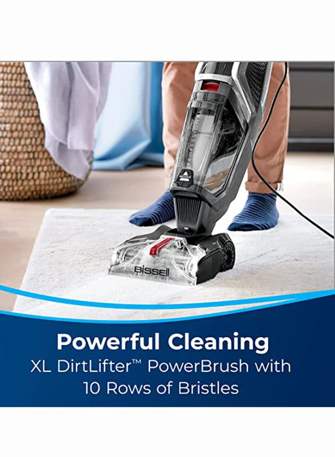 Bissell HydroWave™ Ultralight Multi-Surface Carpet Washer 2571K – Lightweight, Powerful Stain Removal for Carpets, Upholstery & Hard Floors, Easy to Use, Ideal for Pet Messes | 1.7 L 385 W 2571K Mambo Red/Titanium