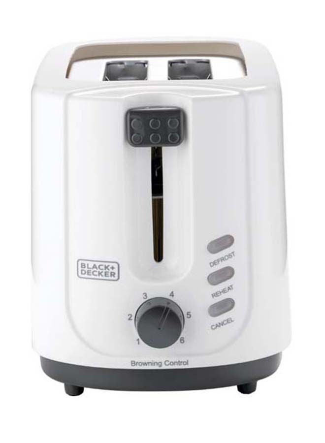 BLACK+DECKER - Electric Kettle And 2 Slice Bread Toaster Breakfast set 1.7 L 2200.0 W MBF70-B5 White/Grey - Image 1