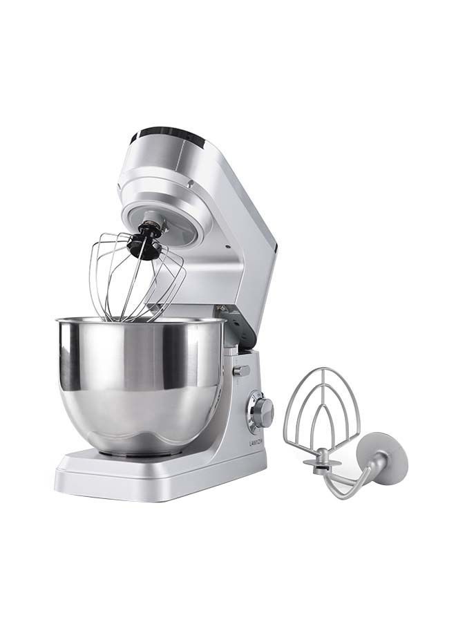 LAWAZIM Electric Dough Stand Mixer With Bowl 7.0 L 1200.0 W 05-2150-01 Silver  - Image 1