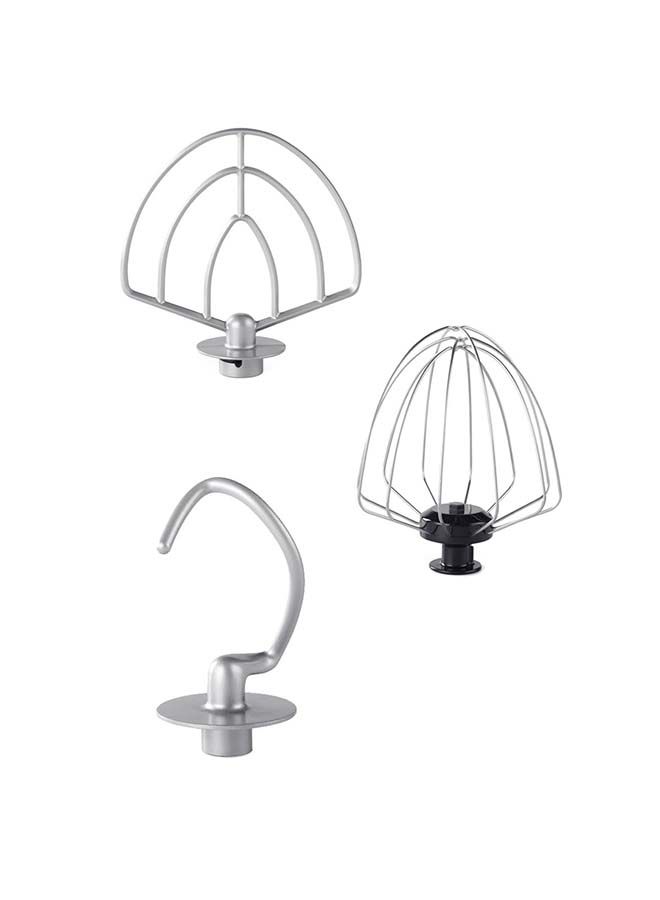LAWAZIM Electric Dough Stand Mixer With Bowl 7.0 L 1200.0 W 05-2150-01 Silver  - Image 3