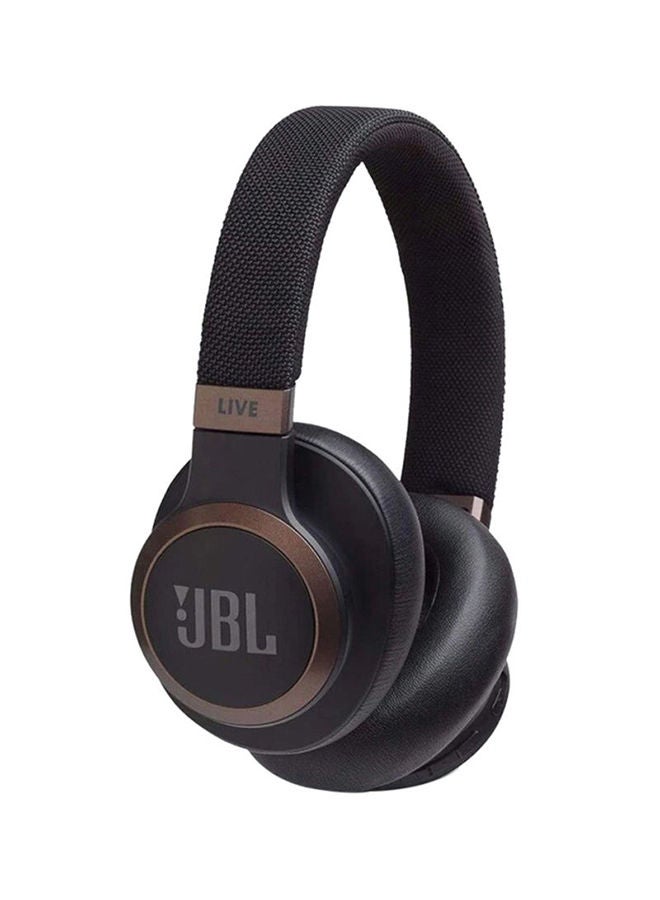 JBL Live 650BTNC Over-Ear Noise-Cancelling Headphones Black - Image 1