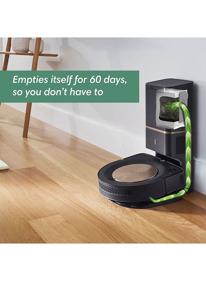 iRobot - Roomba S9+ Wifi Connected Robot Vacuum With Automatic Dirt Disposal Perfectedge Technology Advanced Navigation Scheduling 2 Year Warranty On Robot 1 Year On Battery, Black, S955840 2.4 ml 240 W S955840 Bronze - Image 1