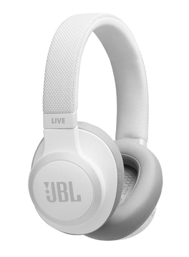 JBL Live 650BTNC Wireless Over-Ear Headphones White - Image 1