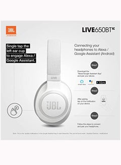 Live 650BTNC Wireless Over-Ear Headphones White - v1671465957/N31275733A_7