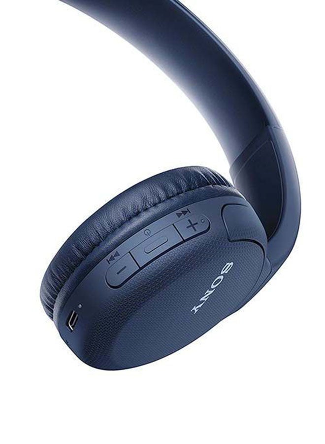 Sony - WH-CH510 Wireless On-Ear Bluetooth Headphones Blue - Image 1