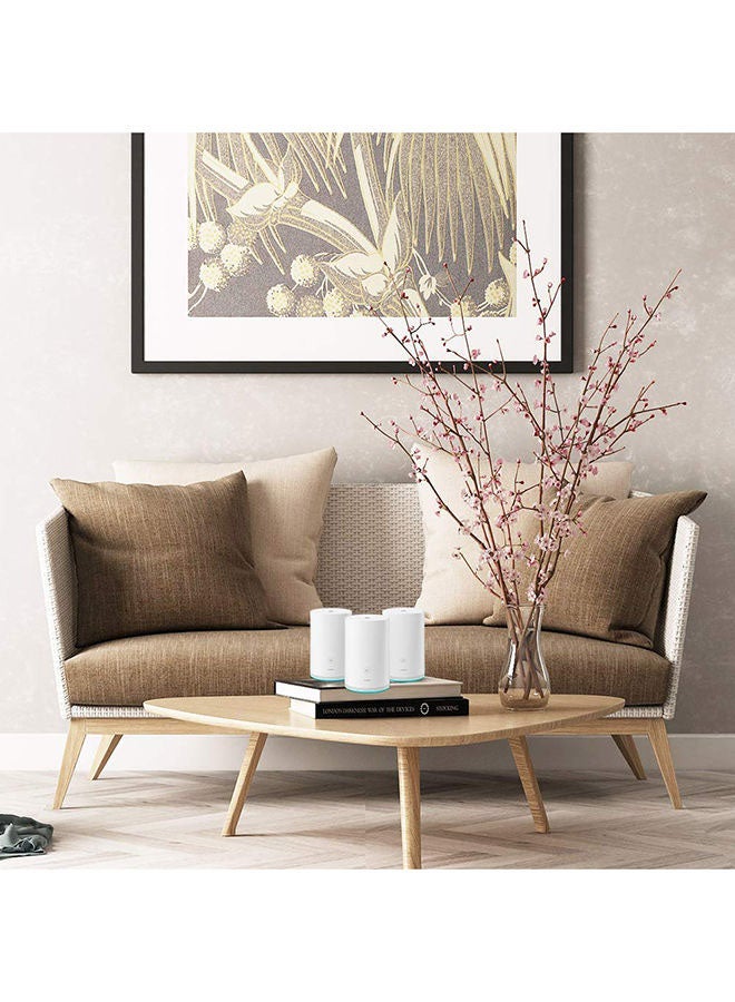HUAWEI WS5280 Whole Home Mesh Wi-Fi (1 Base + 2 Satellites) Router, Home Wi-Fi Q2 Pro System, Gigabit Powerline, Full GE Ports, Seamless Roaming, Lower Latency, Plug & Play White  - Image 4