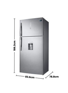 Samsung 850L Gross/620L Net Capacity Top Mount Refrigerator Twin Cooling Plus Freezer with Digital Inverter Technology, Indoor LED Lighting (RT62K7158SL) RT85K7158SL Silver  - Image 2