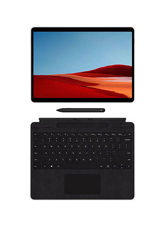 Microsoft - Surface Pro X With 13-Inch Display, Microsoft SQ1 Processor/8GB RAM/256GB SSD/Microsoft SQ1 Adreno 685 GPU Graphics/Windows 10 English Matte Black - Image 1