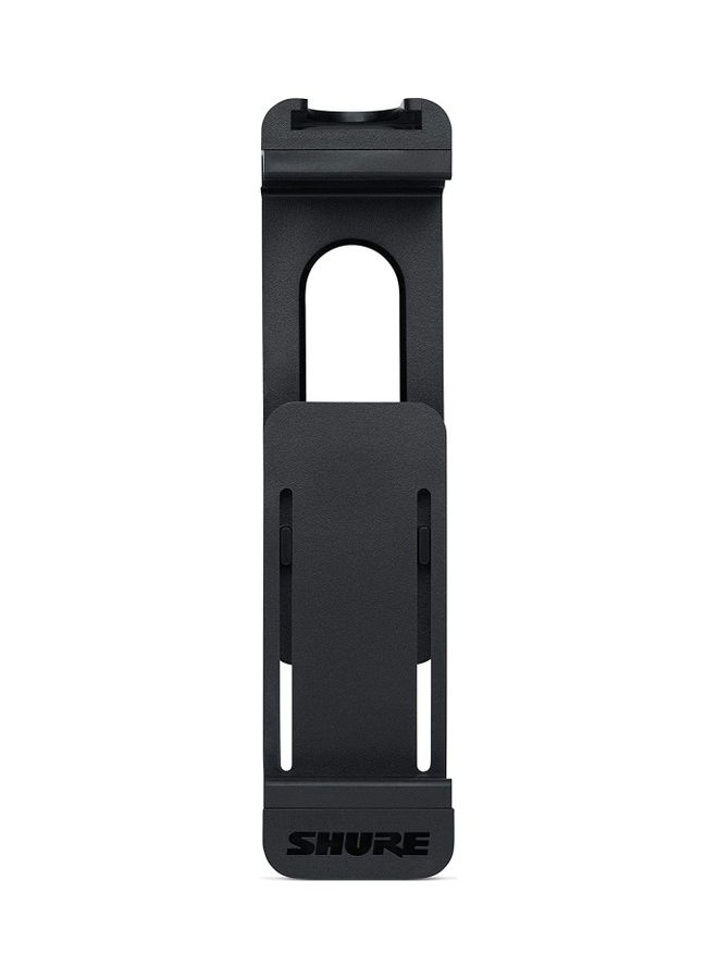 Shure - Phone Clamp And Mic Clip For MV88+ AMV-PC Black - Image 1