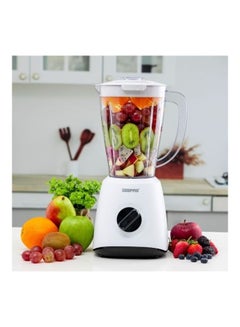 GEEPAS Single Blender With 2 Speed 1.5 L 400 W GSB9894N White/Black  - Image 3