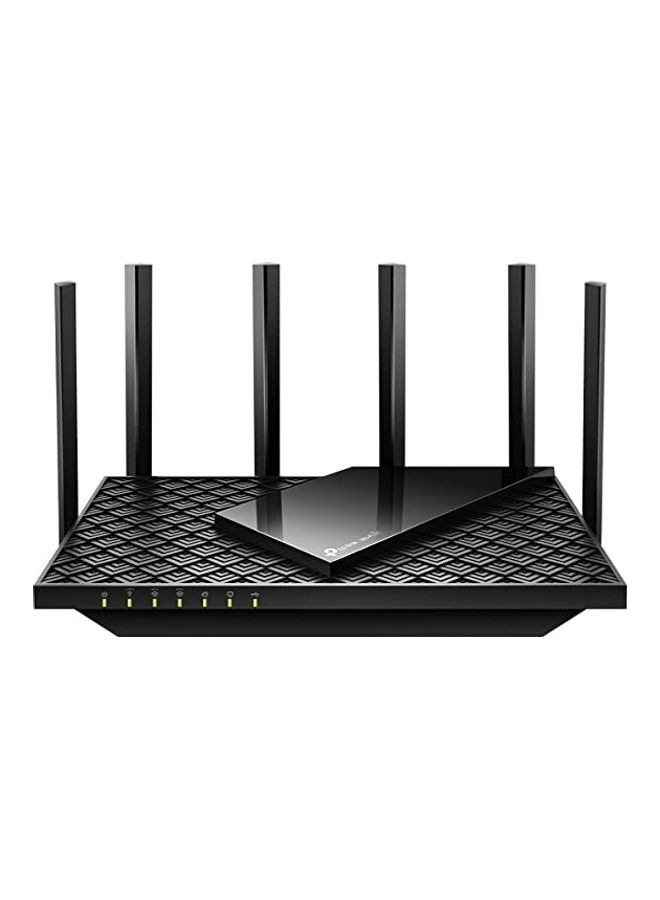 TP-LINK - AXE5400 Tri-Band WiFi 6E Archer AXE75 Gigabit Wireless Internet Ax Router For Gaming VPN One Mesh WPA3 Black - Image 1