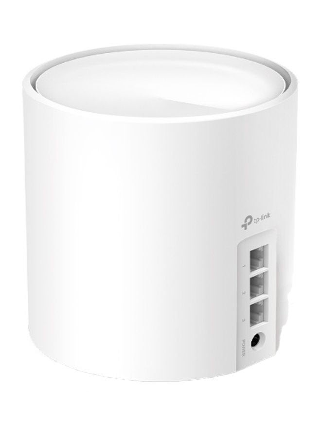 TP-LINK Deco X20 AX3000 Whole Home AI-Driven Mesh Wi-Fi 6 System Dual-Band With Gigabit Ports White White  - Image 1
