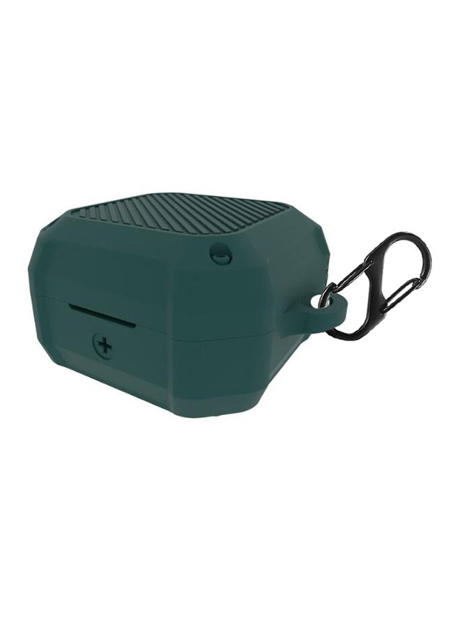 FITME Robust Silicone Case For Samsung Galaxy Buds Live/Buds Pro/Buds 2/Buds 2 Pro Green  - Image 1