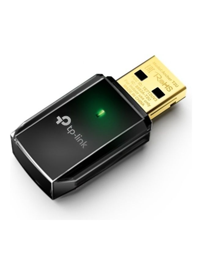 TP-LINK AC600 Wireless Dual Band USB Adapter Black  - Image 3