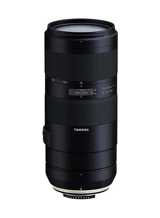 Tamron - A034N 70-210mm F/4 Di VC USD w/Hood For Nikon Black - Image 1