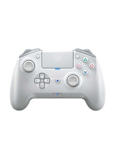 Raiju Tournament Edition 2018 Mercury - Wireless and Wired PS4/PC Gaming Controller with Mecha Tactile Action Buttons, Interchangeable Parts and Quick Control Panel