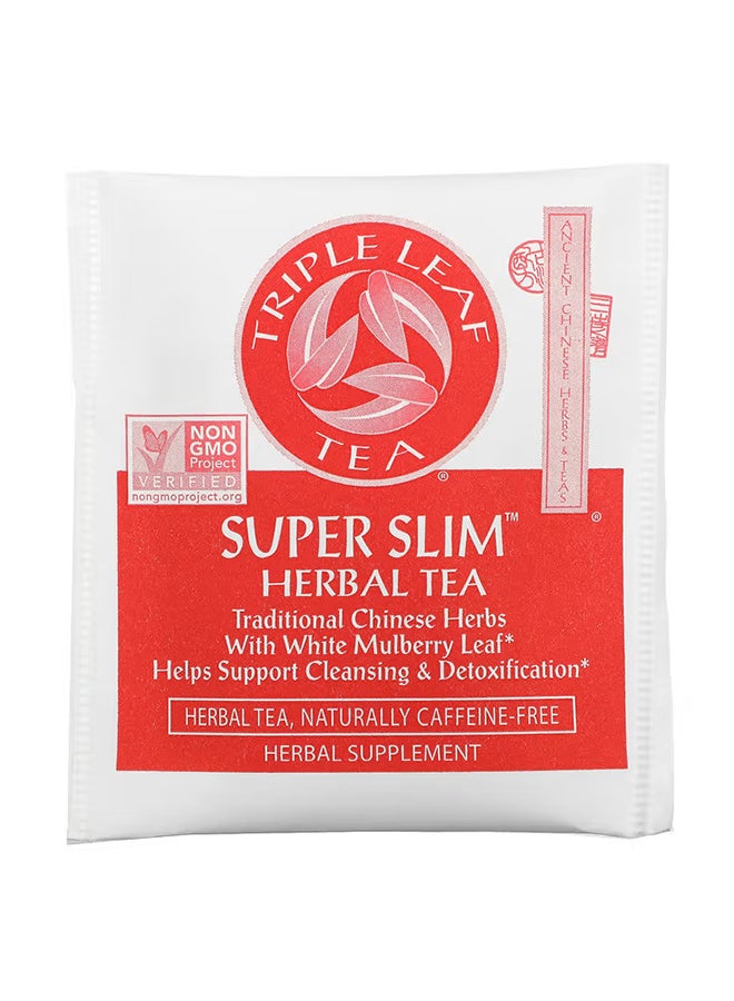 Triple Leaf Tea Pack of 20 - Super Slim Herbal Tea Bags - Image 3