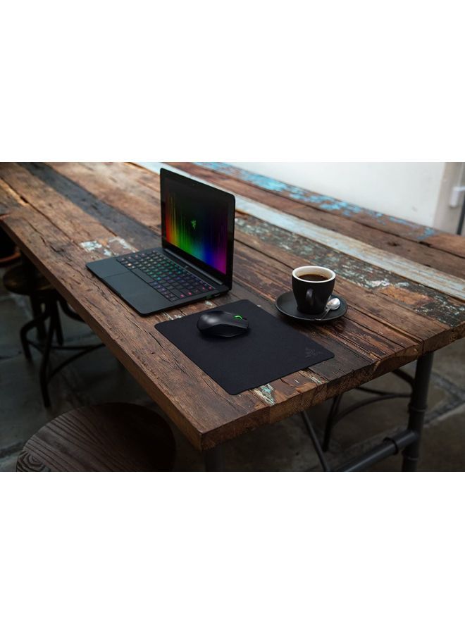 RAZER - Goliathus Mobile Stealth Edition Mouse Mat - Slim and Flexible for Maximum Mobility, Textured Cloth for Speed and Control - Image 1