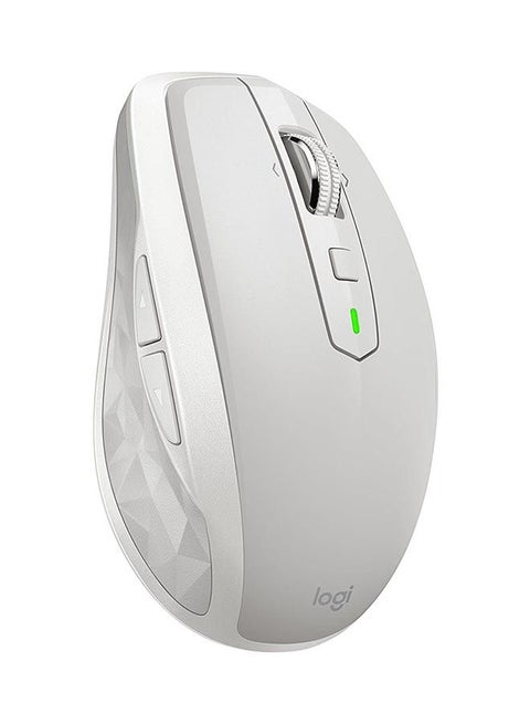 MX Anywhere 2S Wireless Mouse, Multi-Device, Bluetooth and 2.4 GHz With USB Unifying Receiver, 200 to 4000 DPI Any Surface Laser Tracking, 7-Buttons, laptop/ PC/ Mac/ iPad OS/Windows Grey