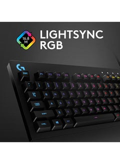 G213 Prodigy Gaming Keyboard, RGB Lightsync Backlit Keys, Spill-Resistant, Customizable Keys, Dedicated Multi-Media Keys - v1671543699/N21479668A_5